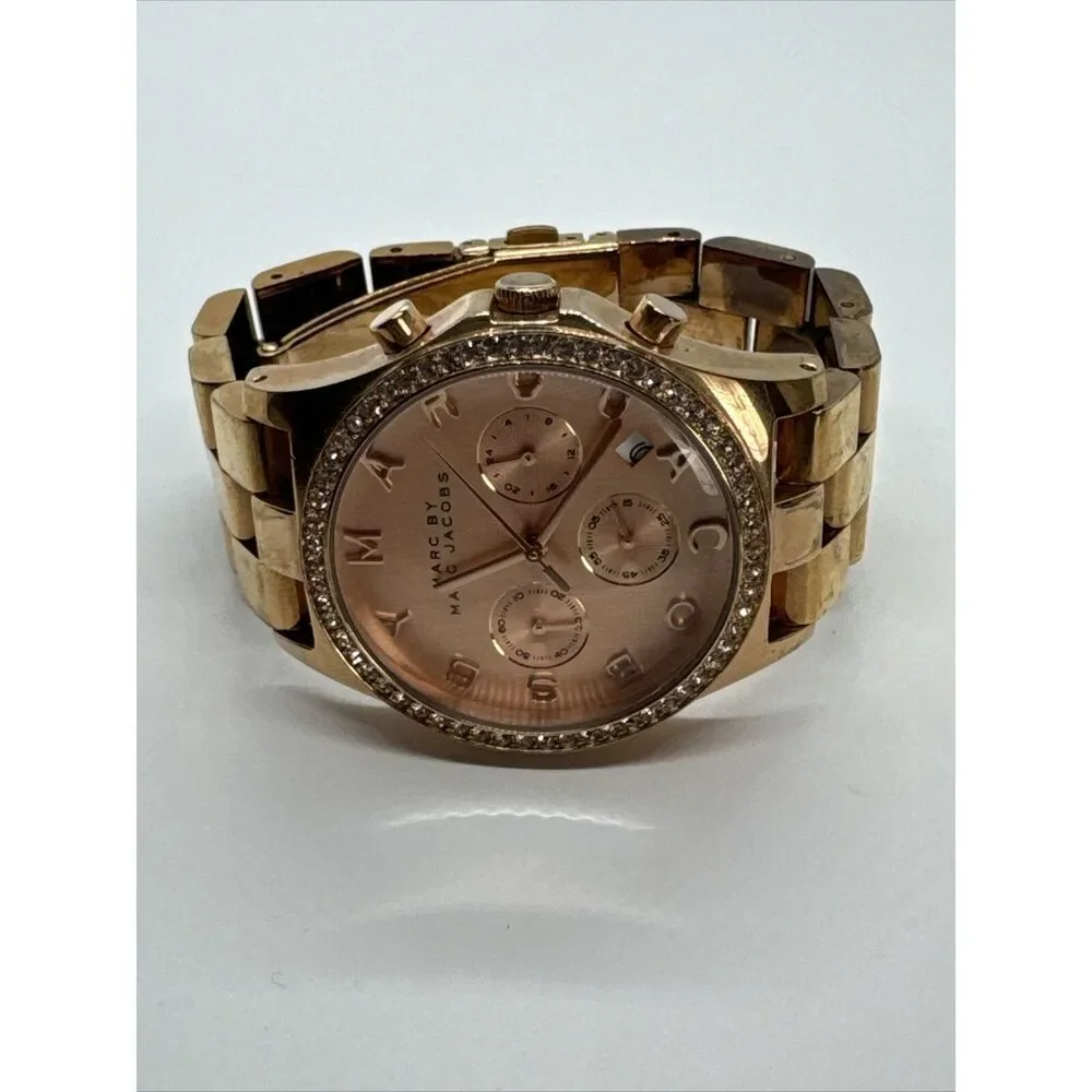 Marc Jacobs Henry MBM3118 Womens Stainless Steel Analog Dial Quartz Watch JNA708